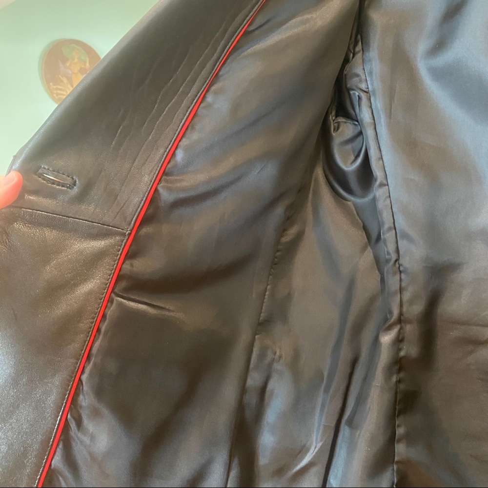 Anne Klein Leather Jacket - Picture 9 of 15